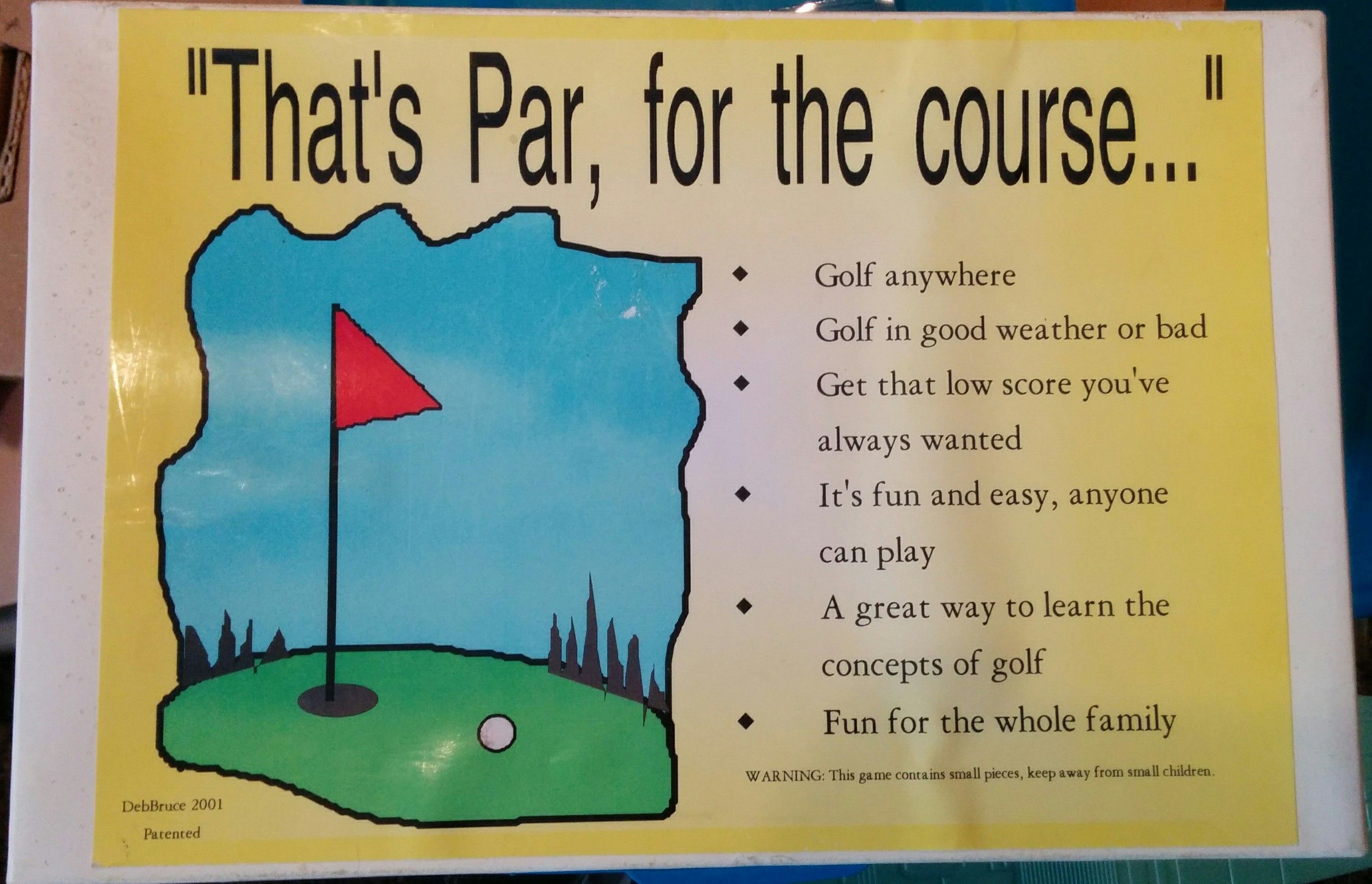 "That's Par, for the course..."