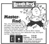 Video Game: Master-Find