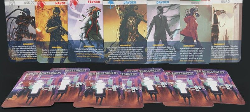Human Punishment: Social Deduction 2.0 – The Beginning Promo Cards