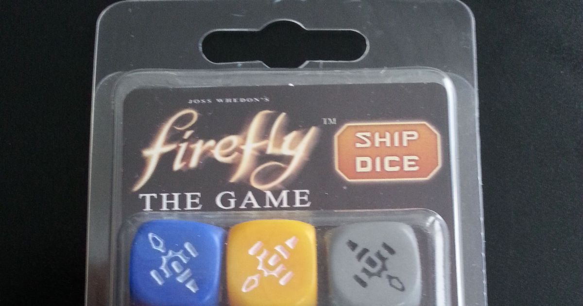 Firefly: The Game – Ship Dice | Board Game Accessory | BoardGameGeek