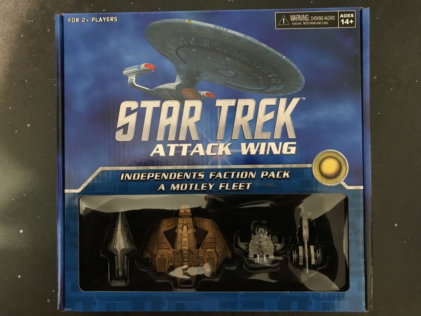 Independent Faction Pack A Motley Fleet Wizkids WZK73292 Star Trek Attack Wing