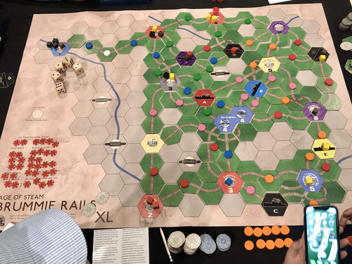 Board Game: Age of Steam Expansion: Brummie Rails / Southern China