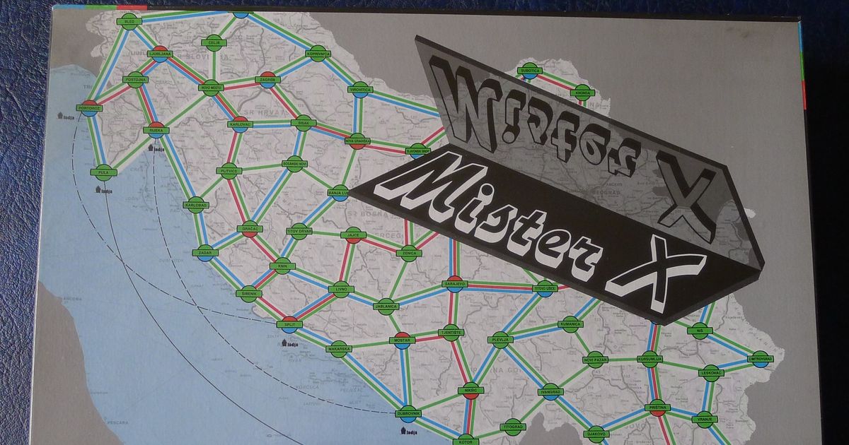 Mister X Board Game BoardGameGeek