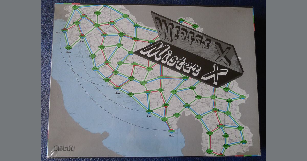 Mister X Board Game BoardGameGeek