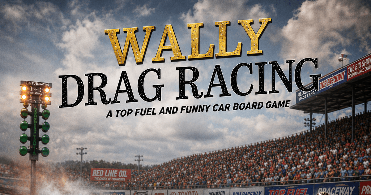 Wally Drag Racing | Board Game | BoardGameGeek