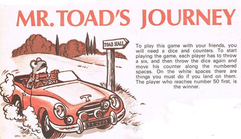 Mr. Toad's Journey cover art