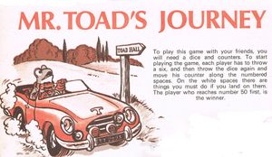 Mr. Toad's Journey