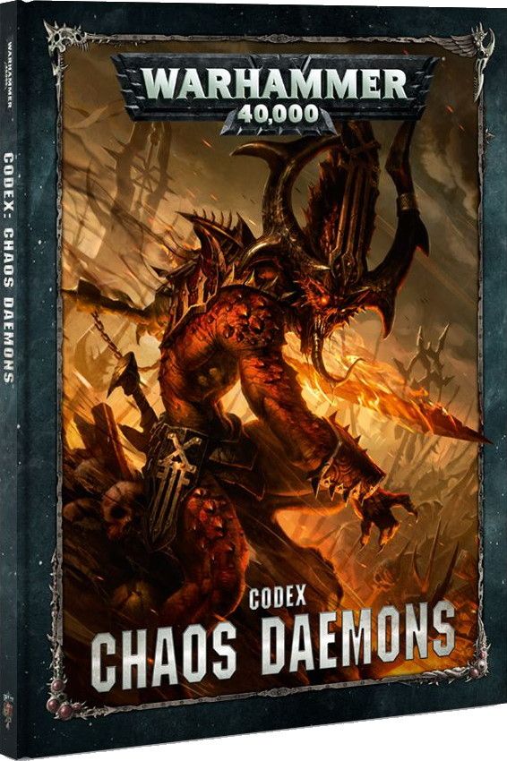 Warhammer 40,000 (Eighth Edition): Codex – Chaos Daemons box art