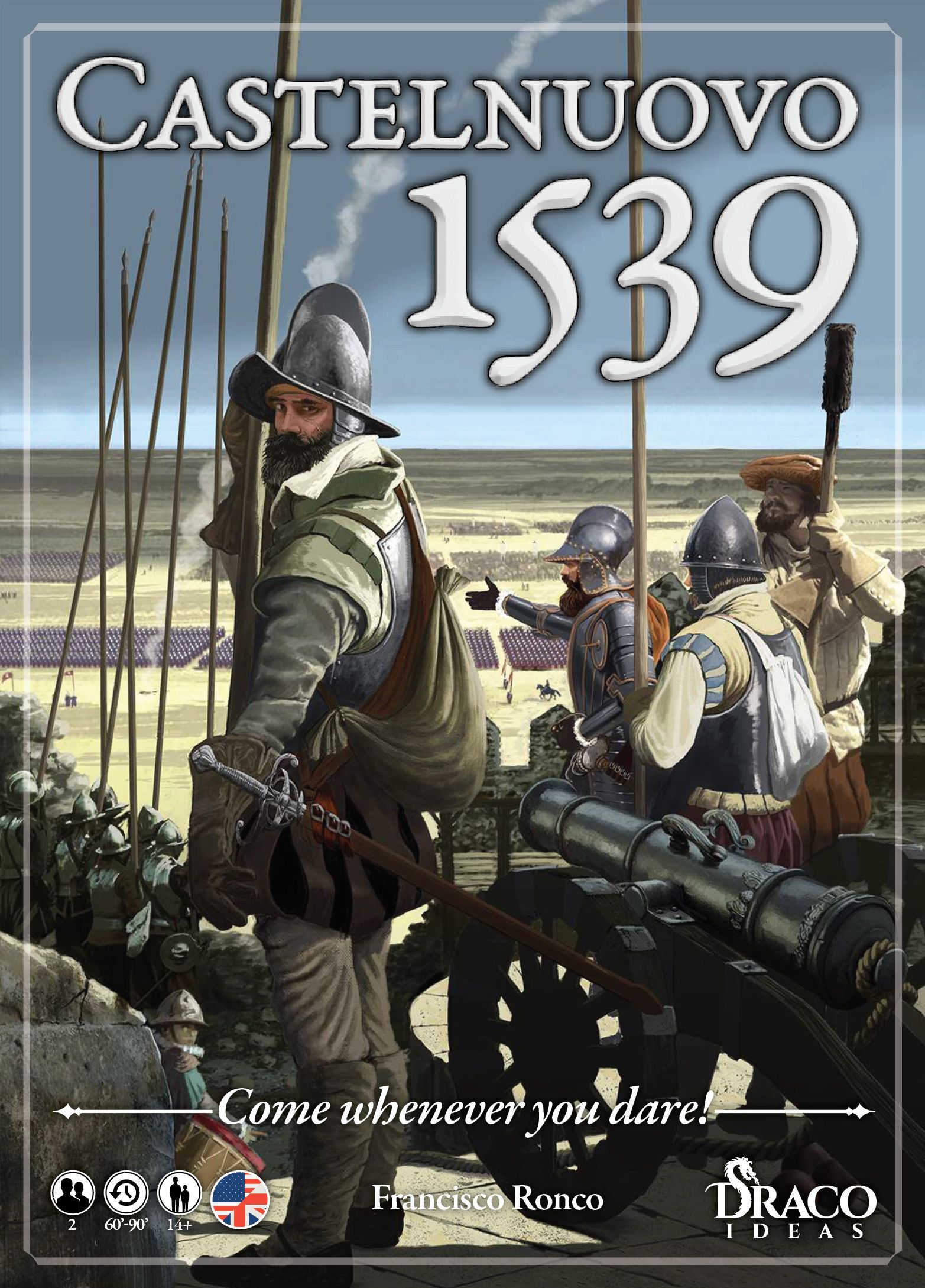 Boîte du jeu Castelnuovo 1539: Come whenever you dare!