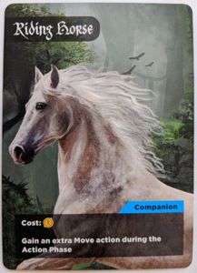 Of Dreams & Shadows: Riding Horse Promo Card