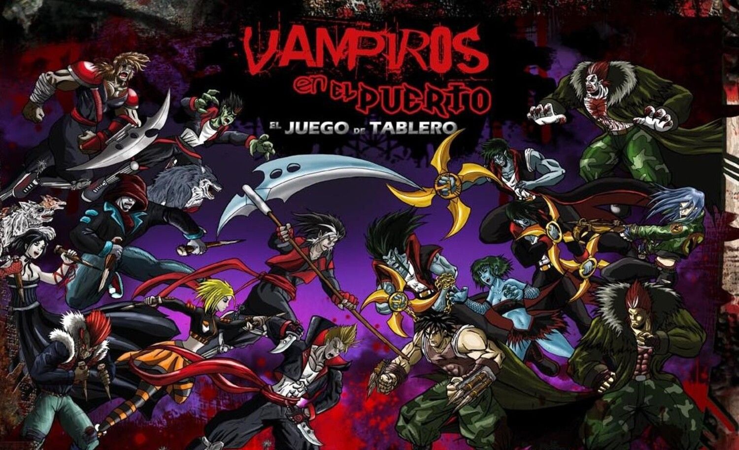 Vampiros en el Puerto: el juego de tablero