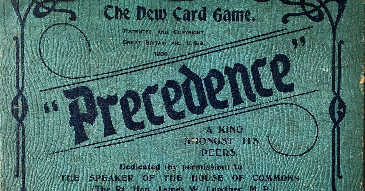 Precedence (card game) - Wikipedia