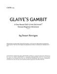 RPG Item: ONW1-03: Glaive's Gambit