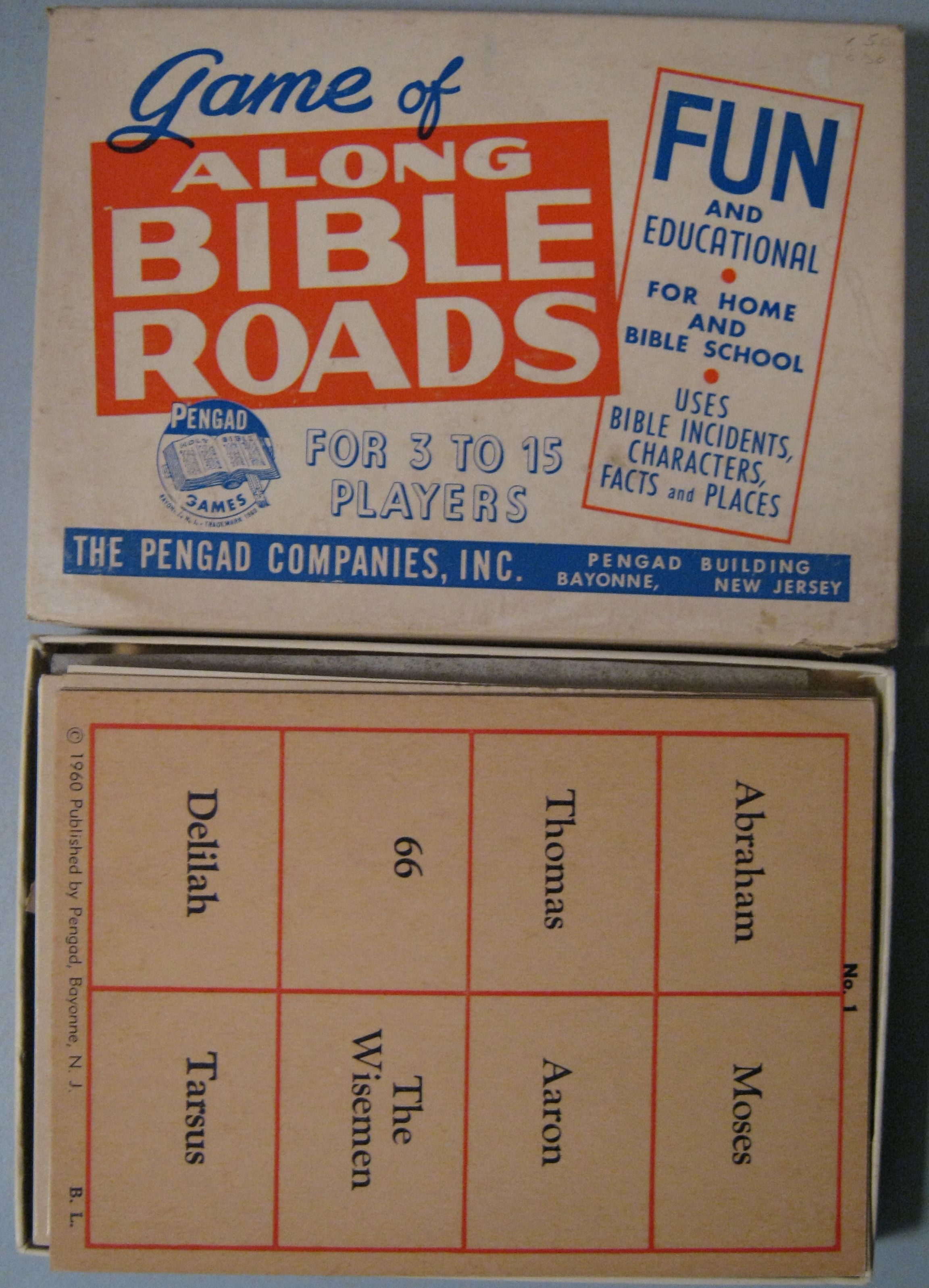 Along Bible Roads box art