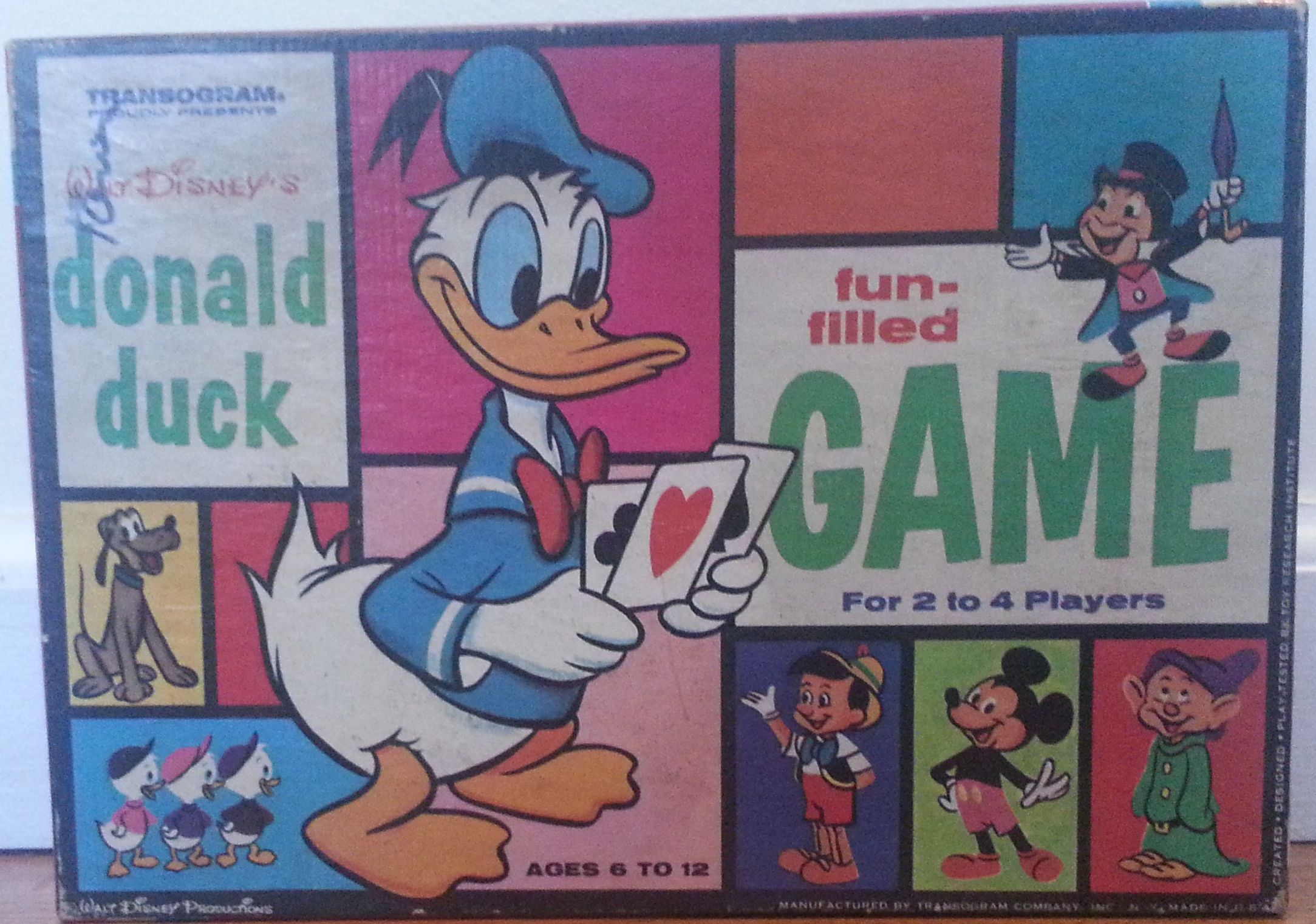 Walt Disney's Donald Duck Game