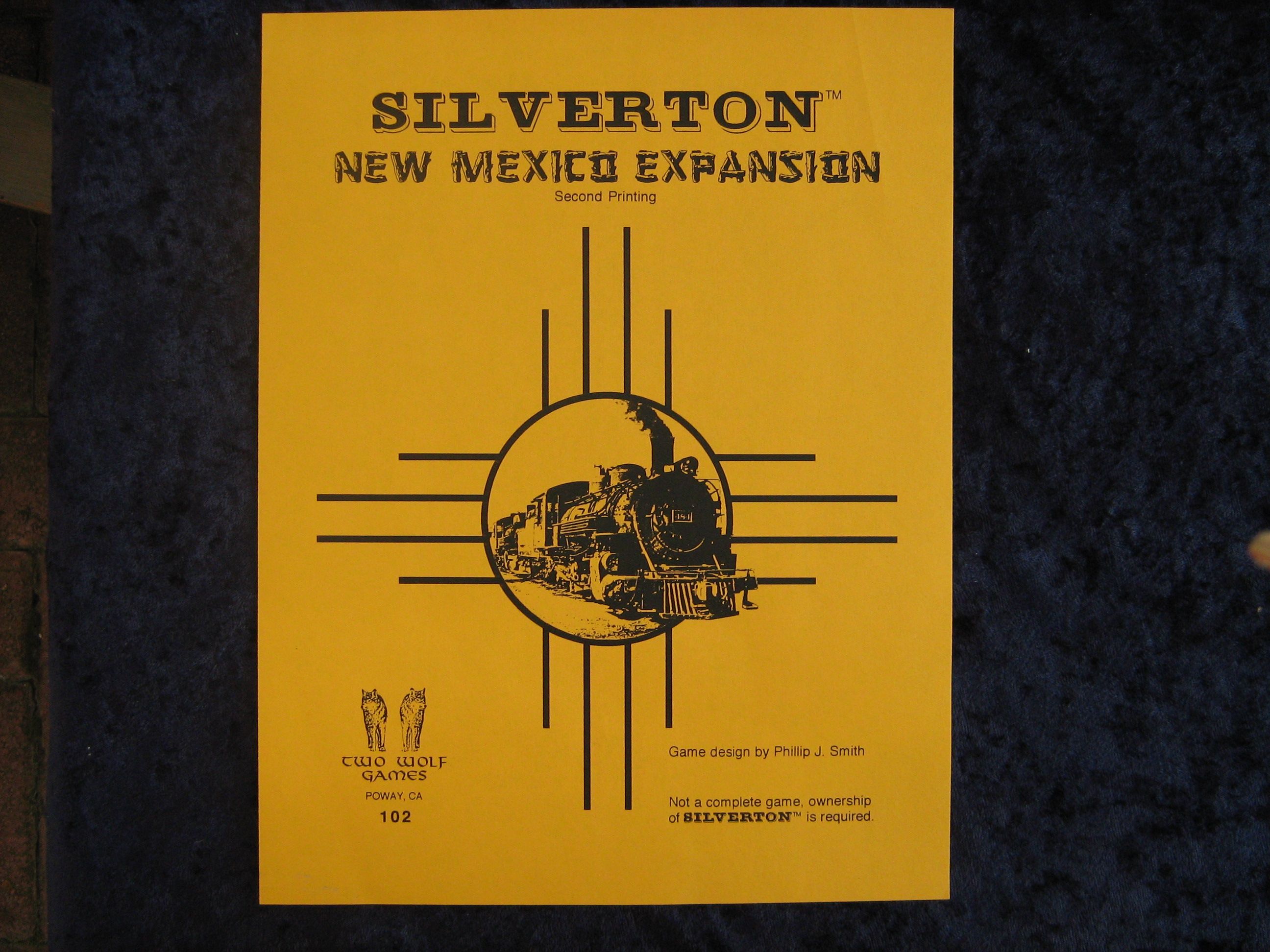 Silverton: New Mexico Expansion box art
