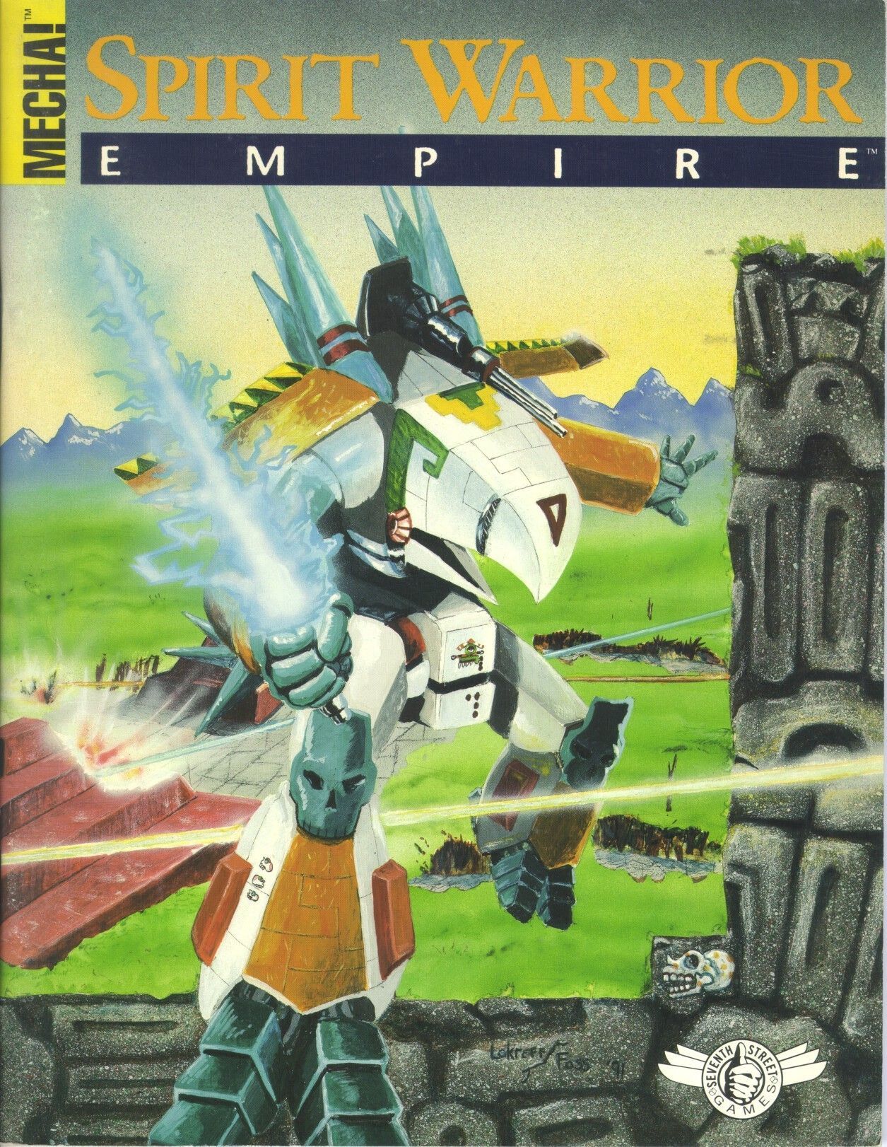 Mecha! Spirit Warrior Empire cover art