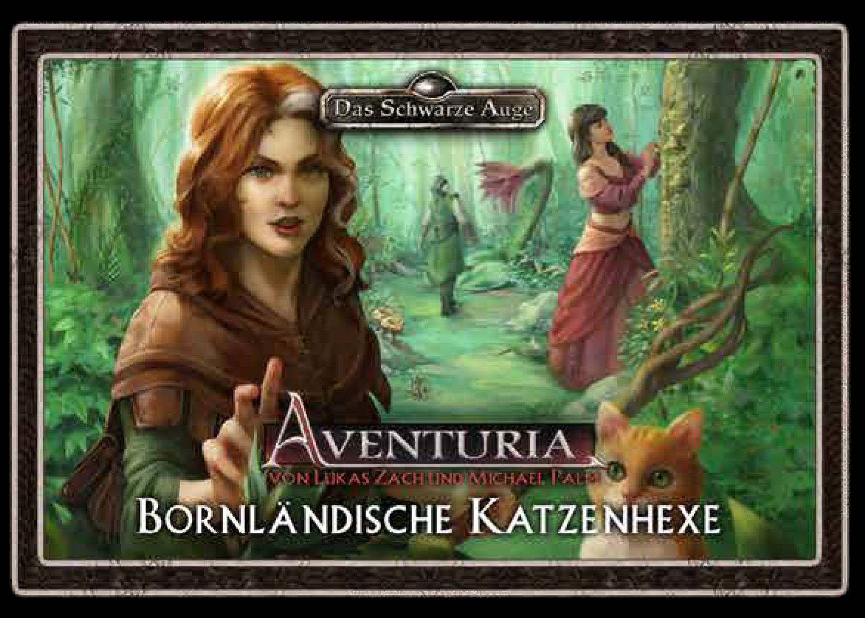 Aventuria: Bornländische Katzenhexe Heldenset