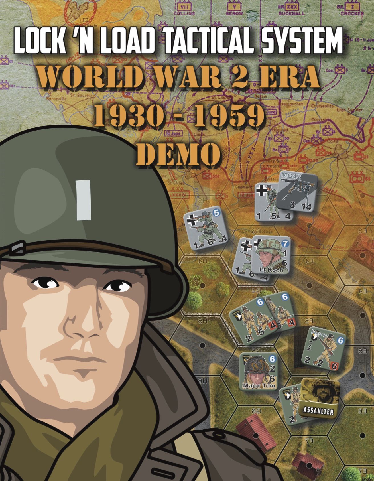Lock N Load Tactical System  Demo: World War 2 Era 1930-1959