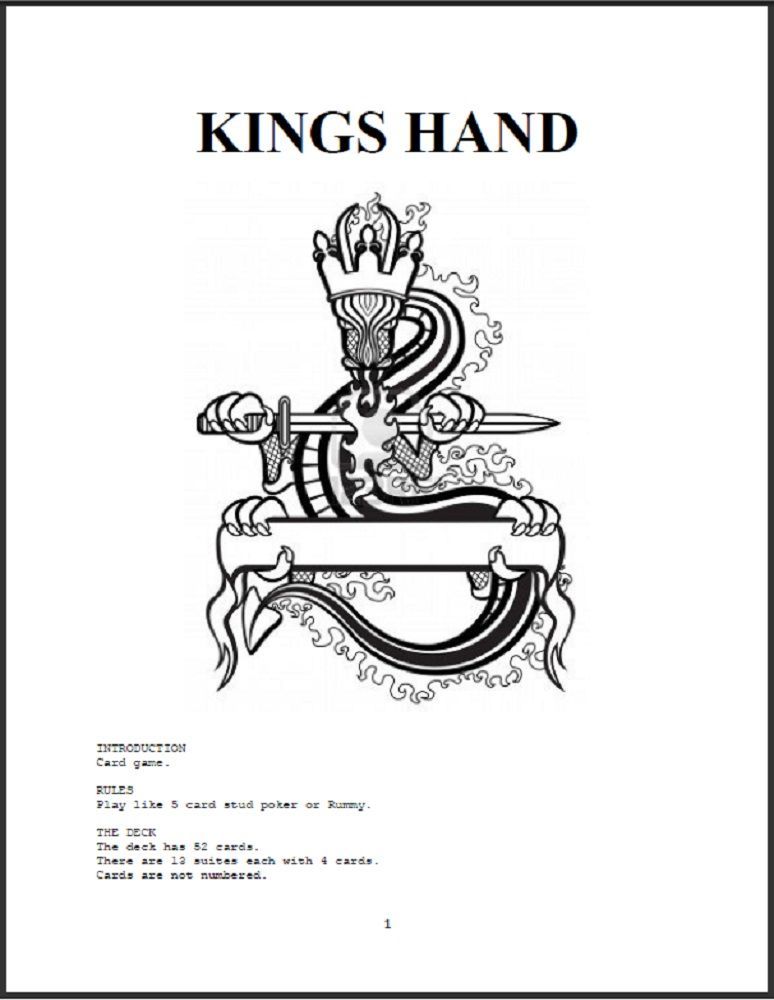 Kings Hand cover art