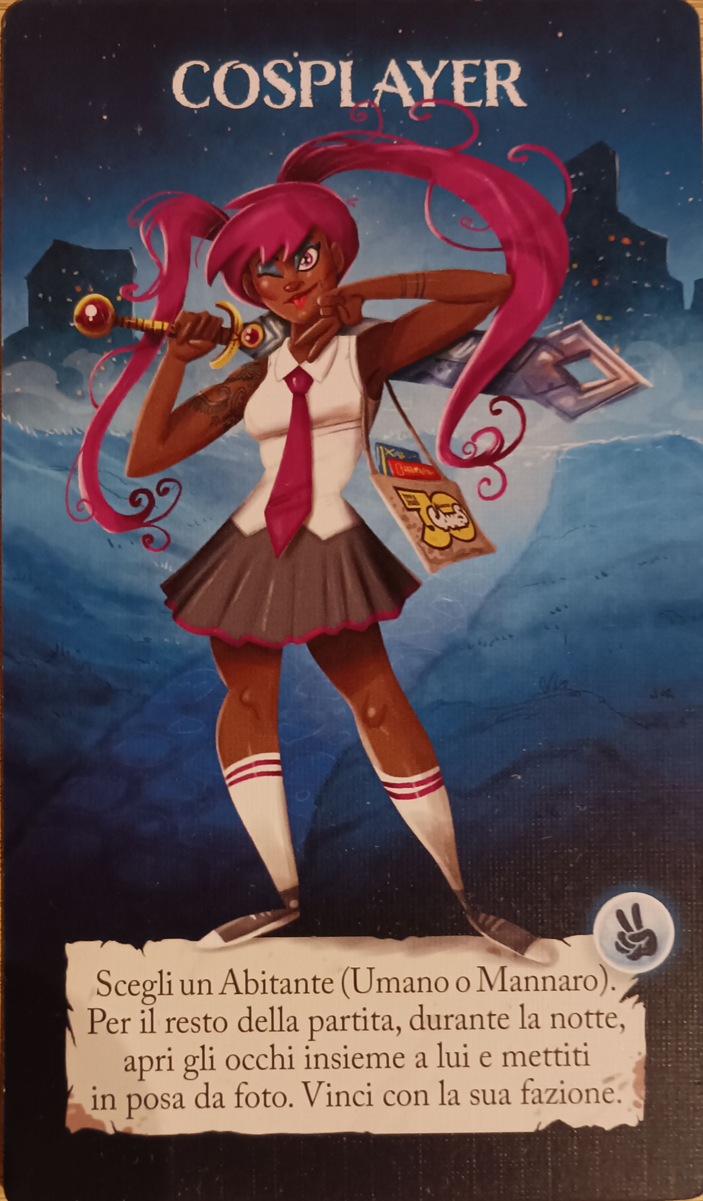 Lupus in Tabula: Edizione Luna Piena – Cosplayer Promo card