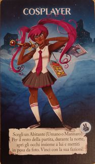 Lupus in Tabula: Edizione Luna Piena – Cosplayer Promo card