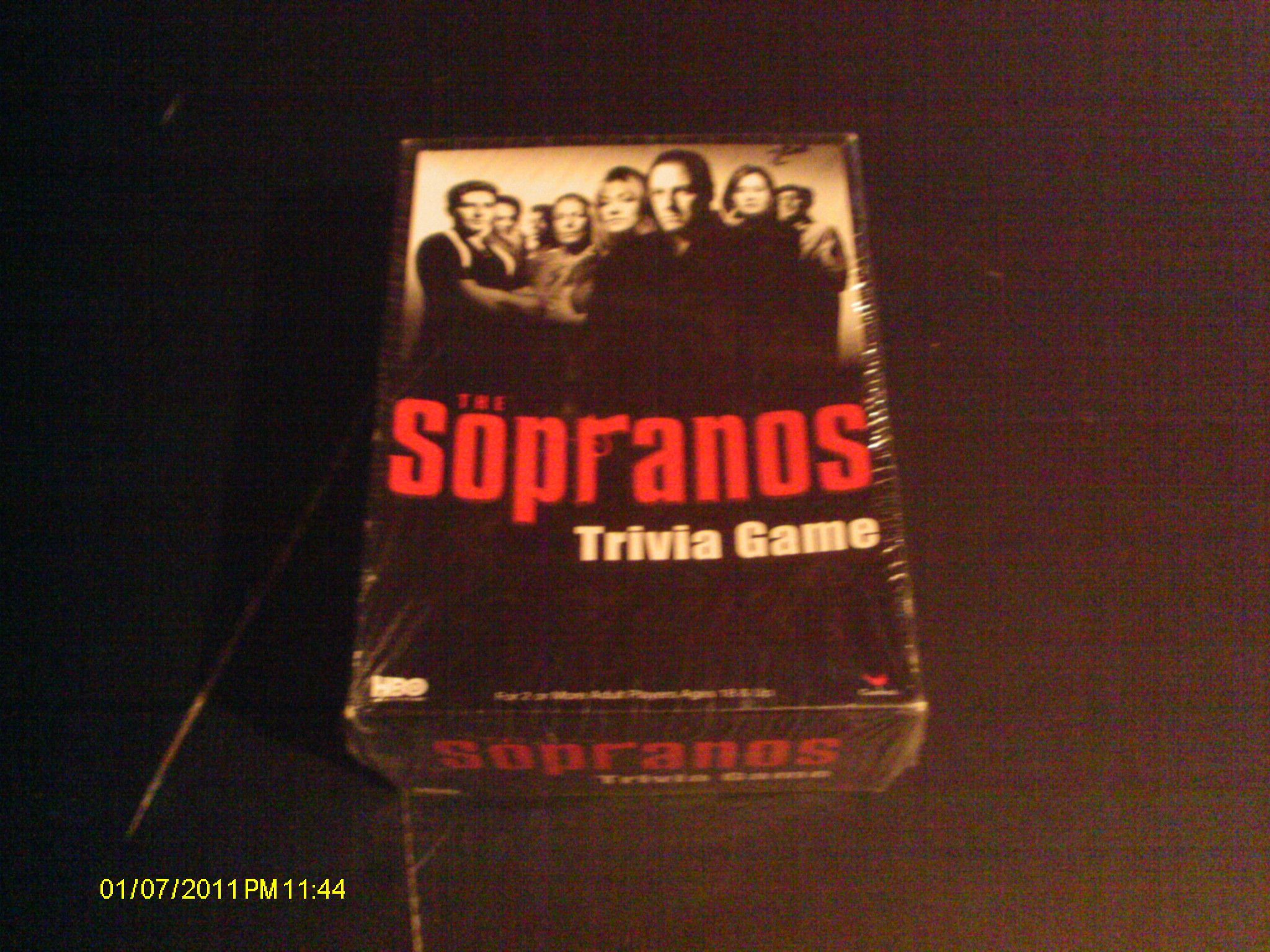 Sopranos Trivia Game cover