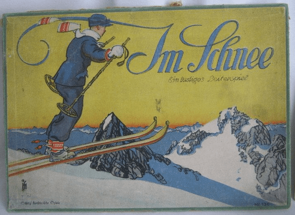 Im Schnee: Ein lustiges Leiterspiel