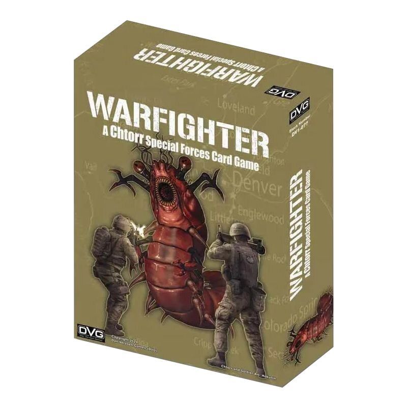 Coperta Warfighter: A Chtorr Special Forces Card Game