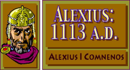 Alexius 1113 A. D. box art