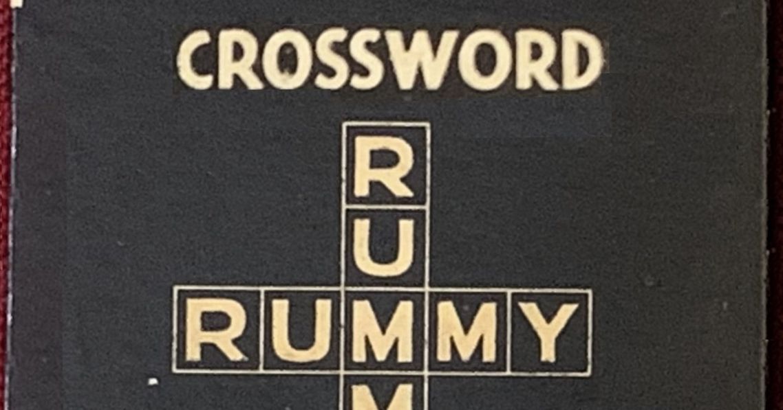 Crossword Rummy Board Game BoardGameGeek