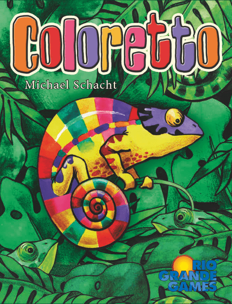 Coloretto, Rio Grande Games, 2021 — front cover (image provided by the publisher)