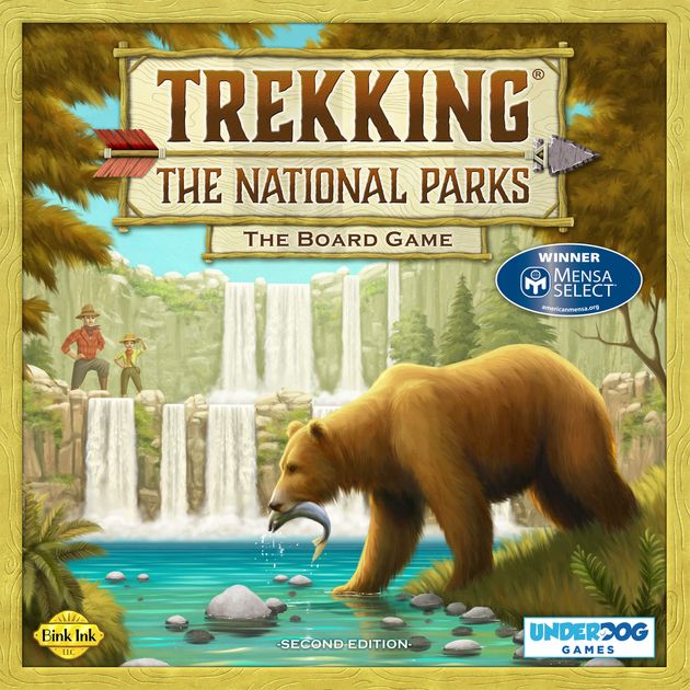 Underdog Games Trekking The National Parks The Board Game Second Edition for sale online 