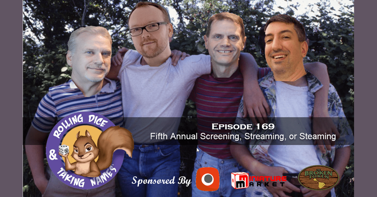 RDTN Episode 169 Fifth Annual Screening, Streaming, or Steaming Summer