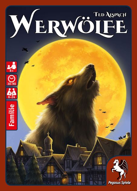 Pegasus Spiele Werewolf Party Game by Ted Alspach German Edition. 