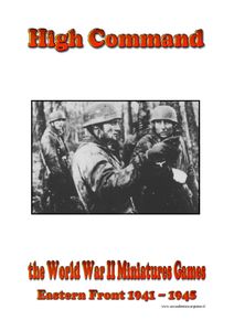 High Command: Grand tactical rules for the second World War