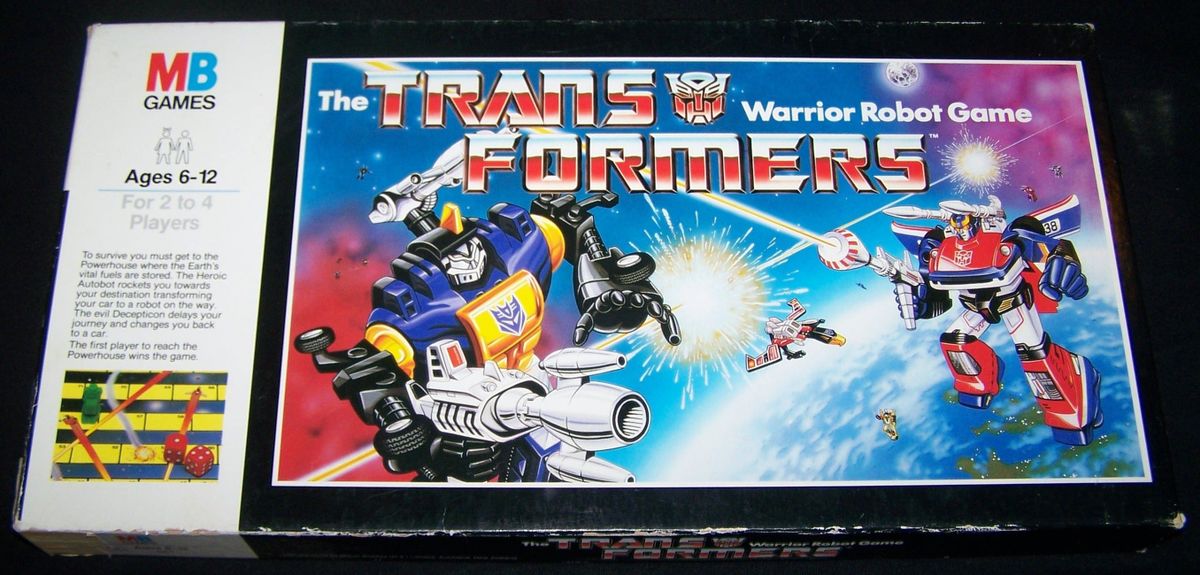 The Transformers Warrior Robot Game Board Game BoardGameGeek