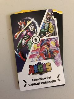 A.E.G.I.S.: Combining Robot Strategy Game – Variant Command Expansion