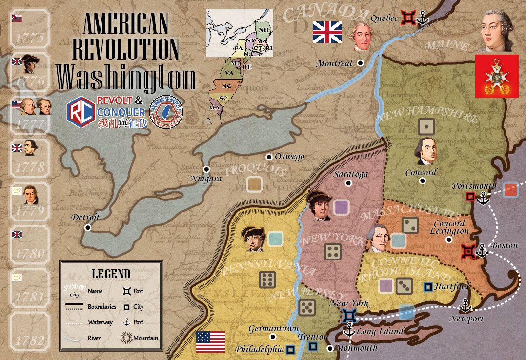 American Revolution: Washington