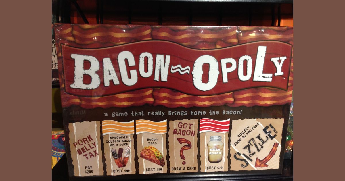 BaconOpoly Board Game BoardGameGeek