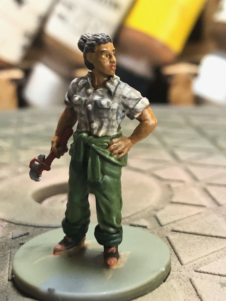 Mansions Of Madness My 37th Investigator Daniela Reyes The Mechanic No Mr Little I Expect You To Paint Boardgamegeek