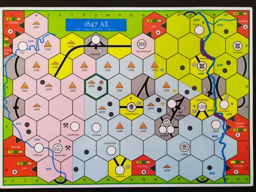 Board Game: 1847: Pfalz
