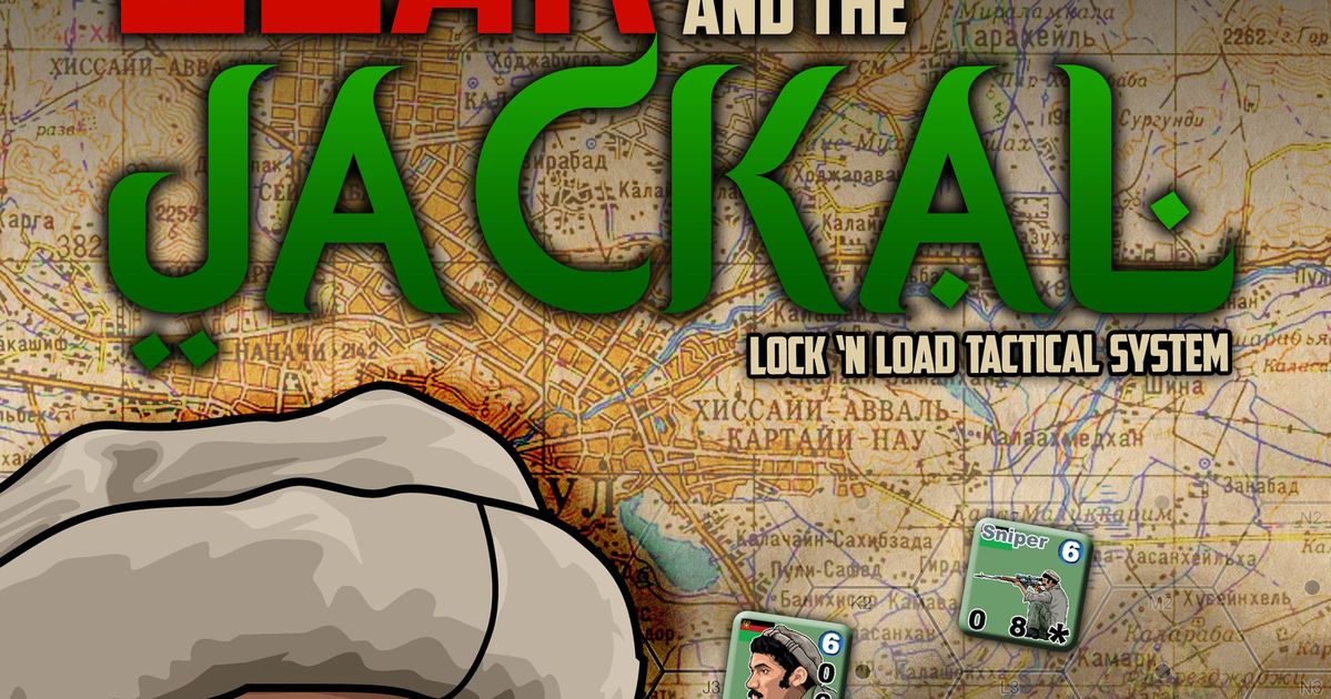 Lock 'n Load Tactical Bear and the Jackal Board Game BoardGameGeek