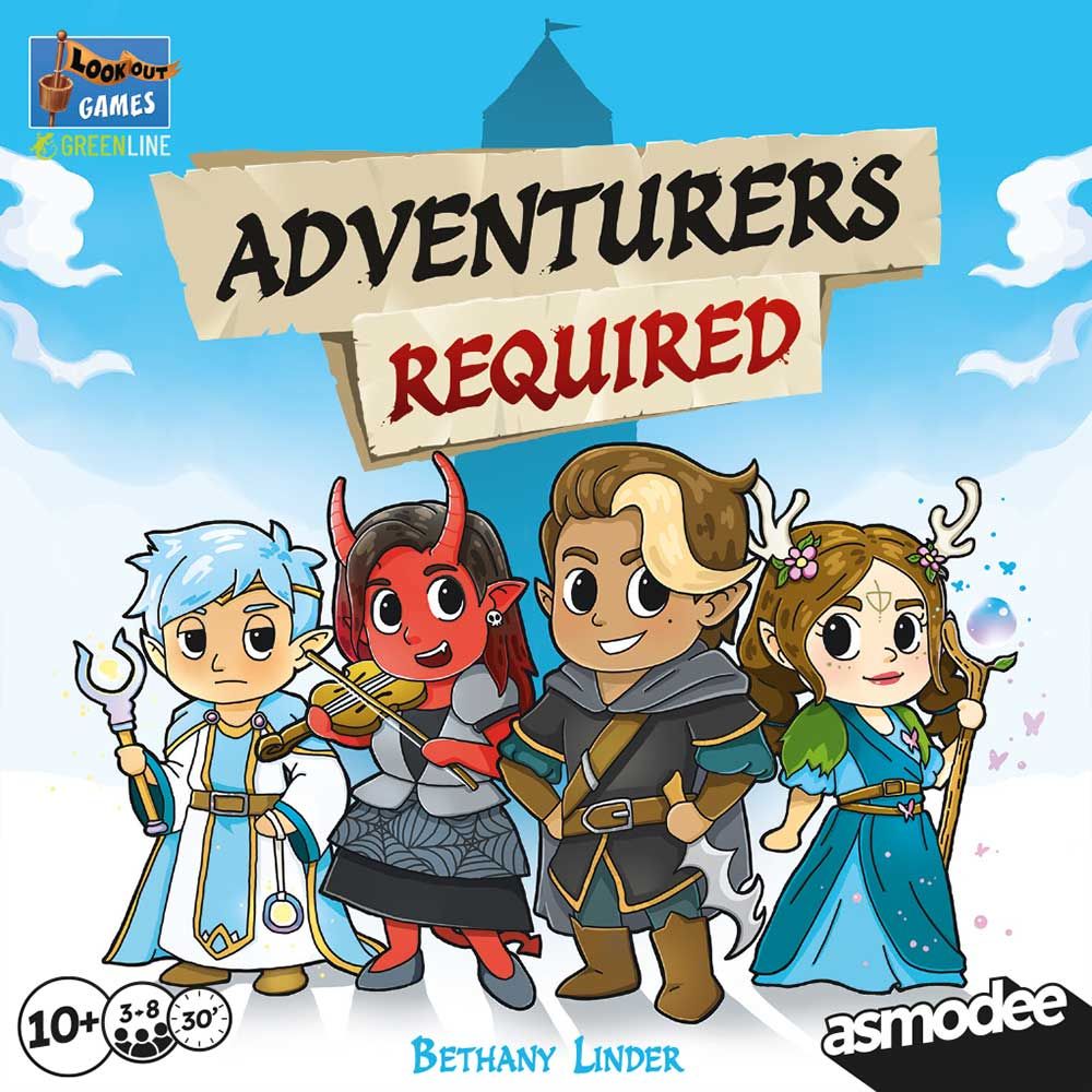 Cover art for Adventurers Required