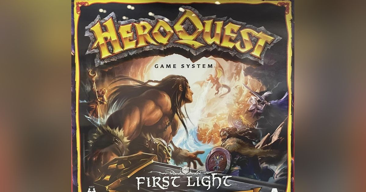 HeroQuest First Light Board Game BoardGameGeek