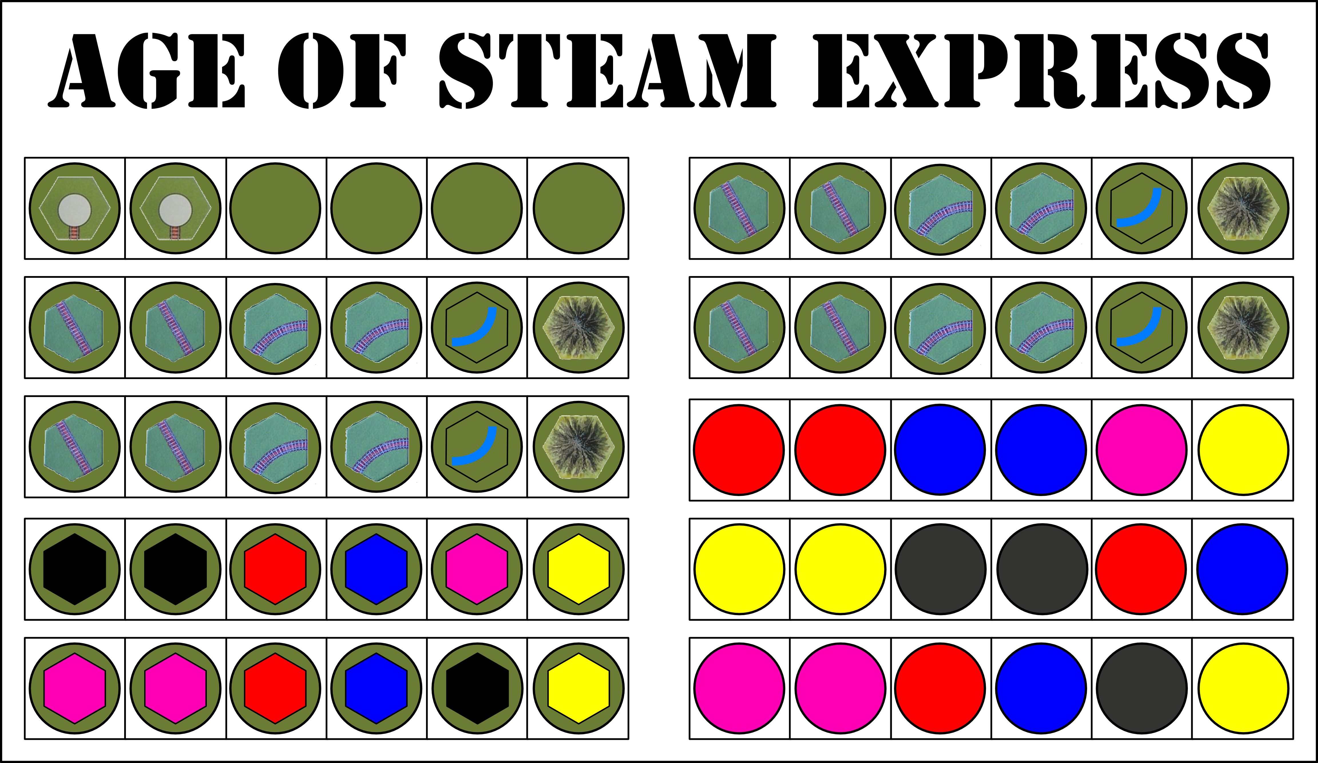 Age of Steam Express box art