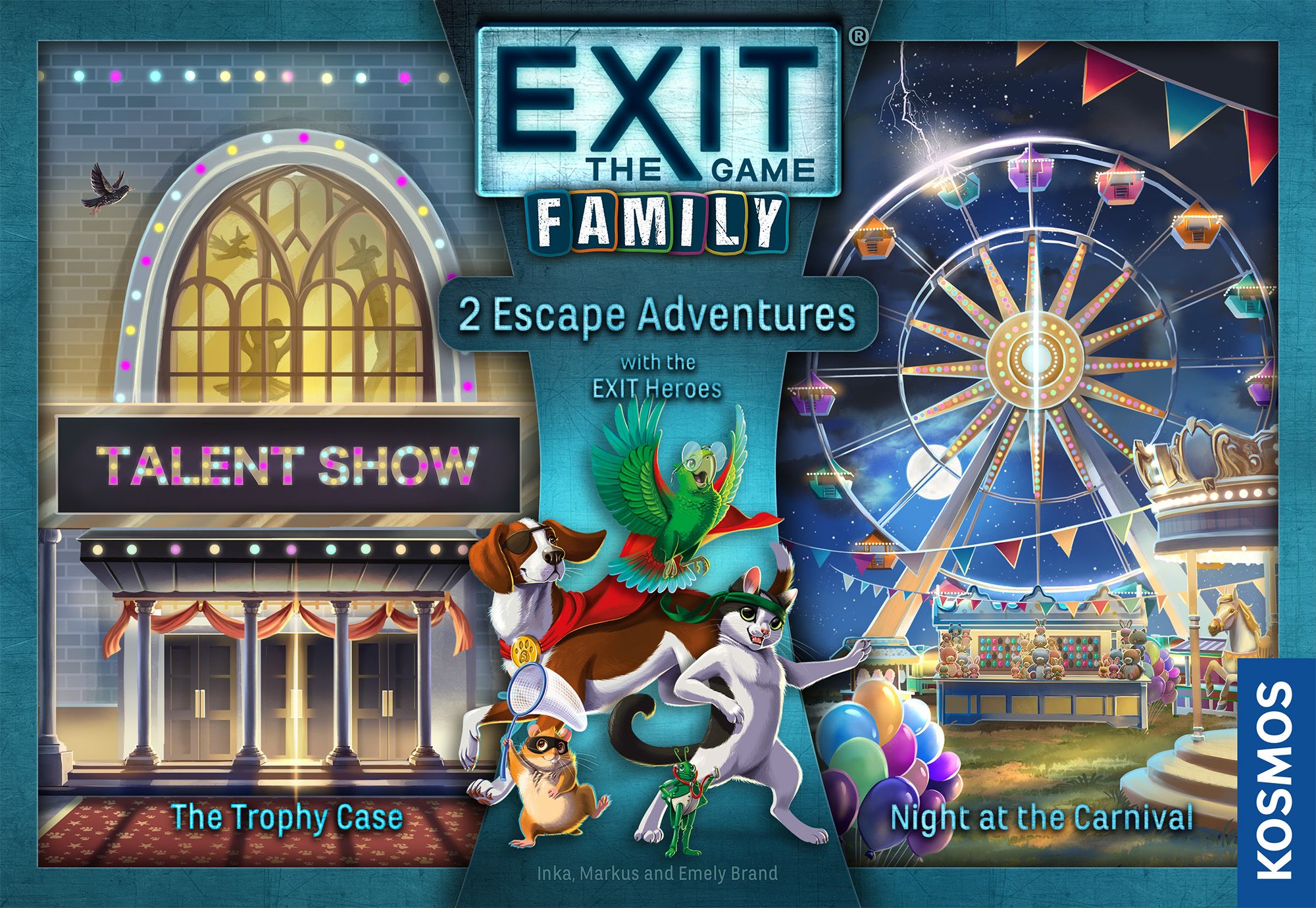 Cover art for EXIT: The Game – Family: The Trophy Case/Night at the Carnival