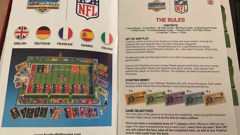 NFL American Football Billionaire