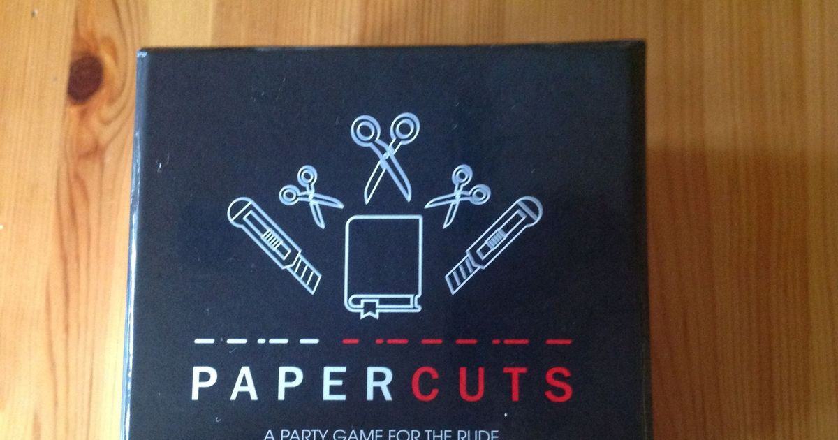 Papercuts Board Game BoardGameGeek