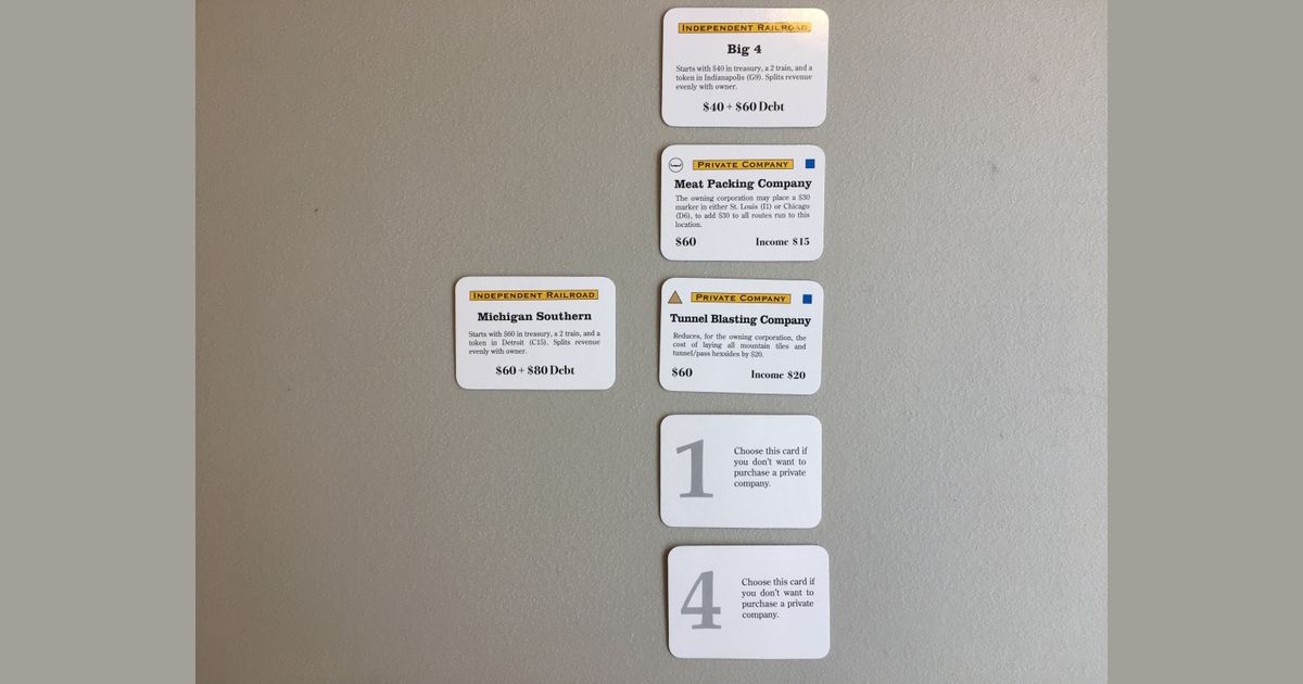 1846 Demonstration Game